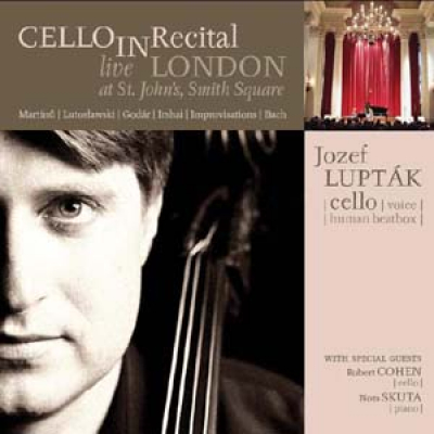 Cello in Recital Live at St. John’s, Smith Square, London