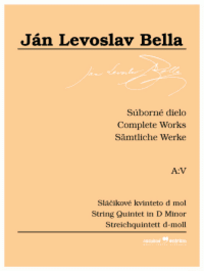 Complete Works, A:V, String Quintet in D Minor