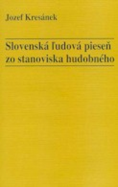 The Slovak Folk Song from a Musical Viewpoint